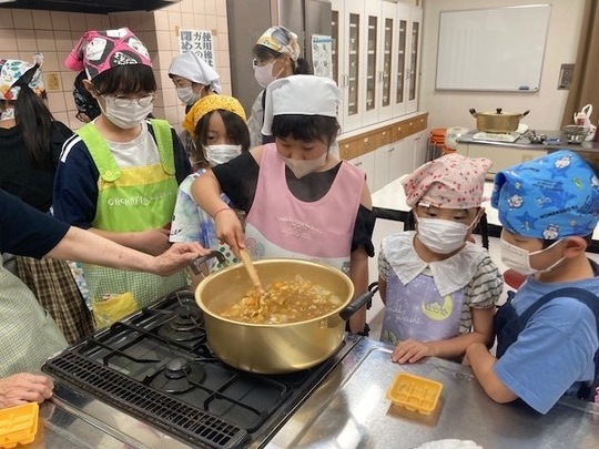 カレーライス作り